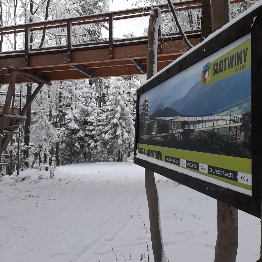Willa Male Alpy 300 M Od Kompleksow Narciarskich Krynica-Zdrój Esterno foto